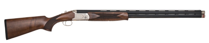 Gold Reserve O/U, 28 Gauge, 28" Vent Rib Barrel, 3", Silver w/Gold, Blued, Walnut, 2-rd