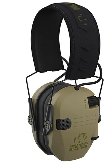Razor Slim Electronic Muff, Patriot Series, OD Green