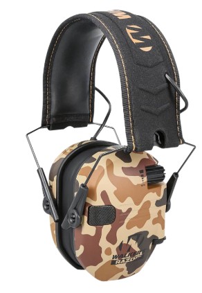 Razor Slim Electronic Muff, Duck Camo