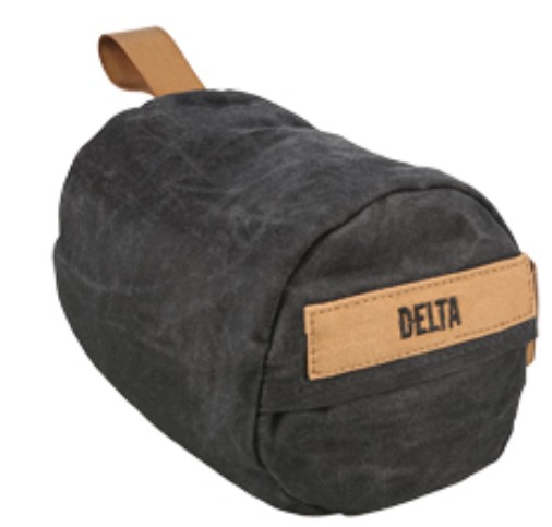 Steady-Shot Delta, Heavyweight Bag, Waxed Canvas, Black, FDE