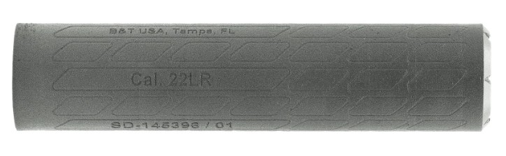 B&T Print-X TIGER, .22LR, Direct Thread, Titanium, Grey