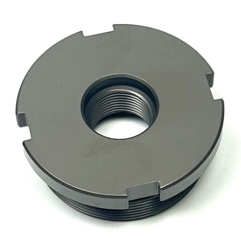 B&T Direct Thread HUB Adapter Lightweight, 1/2"x28, Black