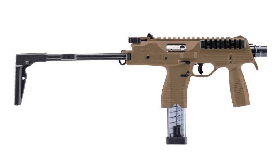 B&T TP9 SBR, 9mm, 5.1" Barrel, Coyote Tan, 30-rd