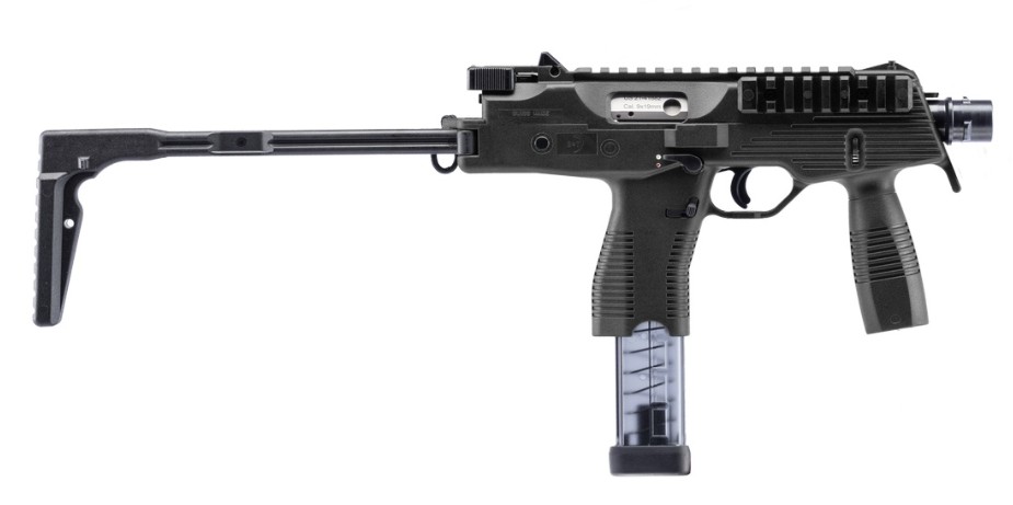 B&T TP9 Pro SBR, 9mm, 5.1" Barrel, Fixed Sights, Black, 30-rd