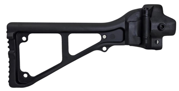 B&T Foldable Stock w/Adapter for HK MP5/MP5SD, Black
