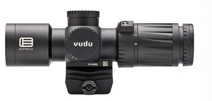 VUDU Ultra Short Riflescope, 3-9x32mm, SFP, MD6 Reticle MOA, Integrated Mount, Black