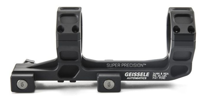 AR15 Super Precision Scope Mount, 34mm, Extended, Black