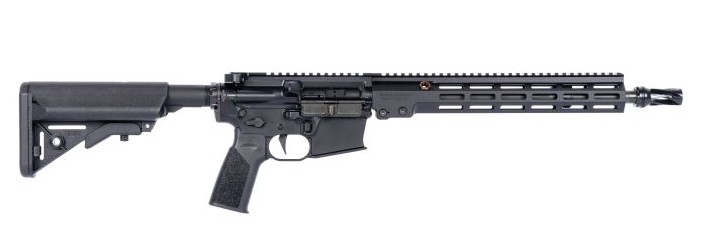 Super Duty MOD1-A, 5.56 NATO, 13.9" Threaded Barrel, P&W, HUXWRX FH, Black, (Mag not included)