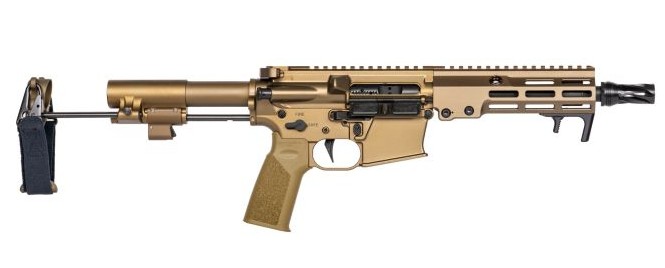 GDP MOD1 Pistol, 5.56 NATO, 8" TB, GDP Brace, HUXWRX FH, DDC, (Mag not included)