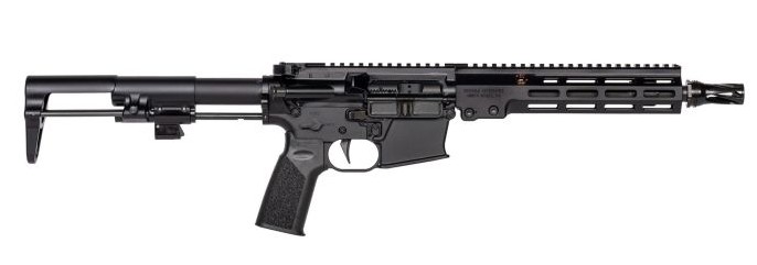 GFW MOD1 Highwayman SBR, 5.56 NATO, 10.3" TB, HUXWRX FH, Black, (Mag not included)