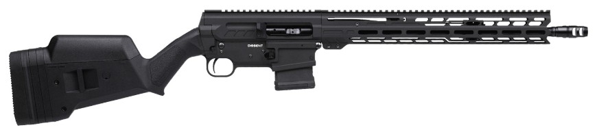 Dissent BR4, 5.56, 16.1" Threaded Barrel, Magpul SGA Stock, Armor Black, 10-rd