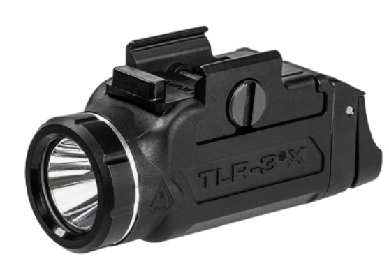TRL-3X Gun Light, Black, Rechargeable Battery Pack, CR123A Lithium, (1913 Slim)