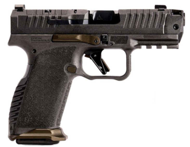 Canik METE Prime Radian, 9mm, 3.8", Comp, OR, Accessory Kit, Grey, (2) 17-rd