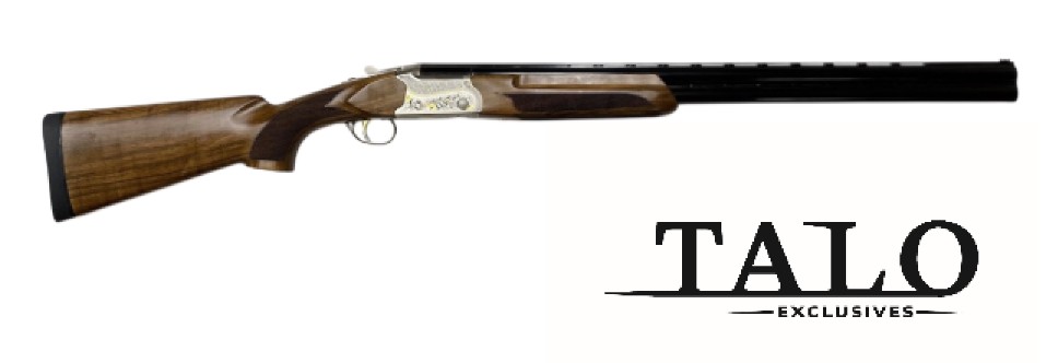 Trinity II Gold O/U, 12 Gauge, 28" VR Barrel, 3", Fiber Optic Front, Blued Walnut, 2-rd, TALO