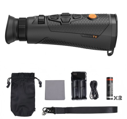 RIX Titan T6 Thermal Imaging Monoculars, 2.2x35mm, Black