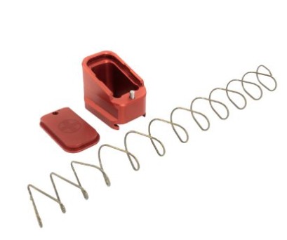 5/4 Magazine Extension, For G17/22/34/35/19X/45, Red