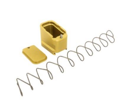 5/4 Magazine Extension, For G19 (Gen 3/4/5) G23 (Gen 3/4/5), Gold