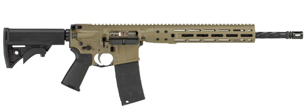 IC-DI, 5.56 NATO, 16.1" Threaded Barrel, M-LOK, FDE, 30-rd