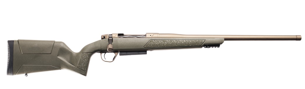 Evoke, .300 Win Mag, 22" TB, TriggerTech, Bronze, Green, 3-rd