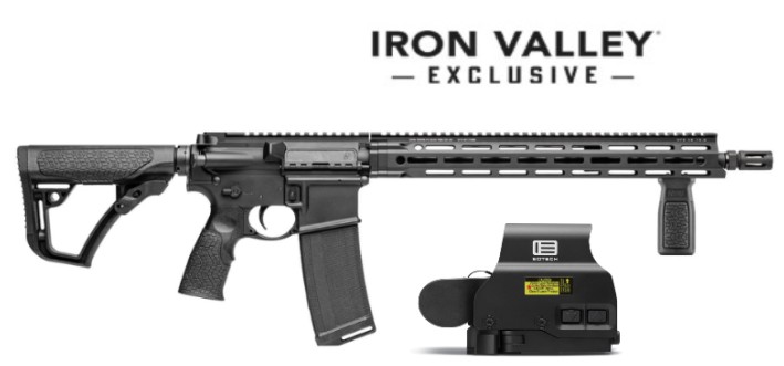 DDM4 V7, 5.56, 16" TB, w/EO Tech XPS2-0, MFR XS 15.0 M-Lok Rail, Black, 32-rd, IVS