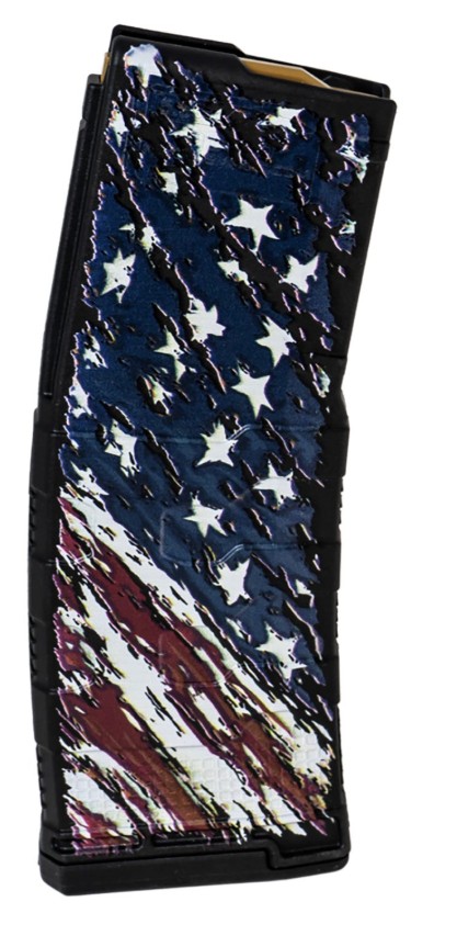 Magazine, AR-15, 5.56/.223, Mod-3, American Flag, 30-rd
