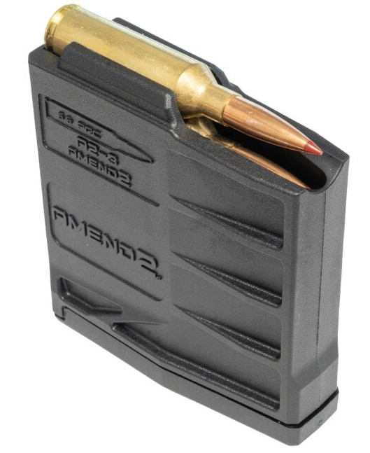 AICS Magazine, Short Action, 6.5 PRC, Mod-3, Black, 3-rd