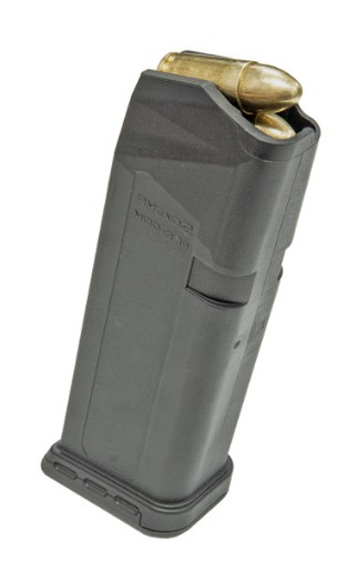 Magazine, 9mm, For Glock 19, Mod-3, Black, 15-rd