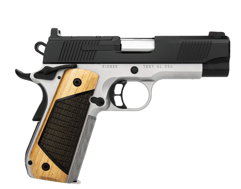 Next Gen Pro Two-Tone, .45 ACP, 4" Bull, OR, Walnut G10 Grips, (2) 7-rd