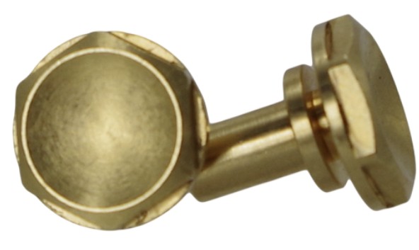 Magazine Follower Buttons, For Ruger Mark Series & 22/45, Brass, 2-Pk