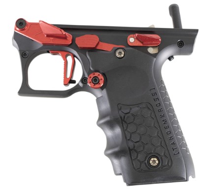 #TANDEMIZED "Cthulhu" Lower, For Ruger Mark IV & Mark IV 22/45, Black, Red