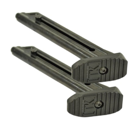 Buck Pro Extended Magazine Bumper, For Browning Buck Mark, Blk, 2-Pk