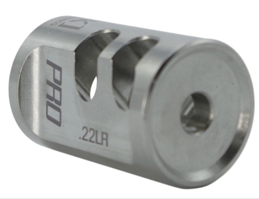 Game Changer Pro Compensator, For .22LR, Stainless