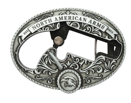 Magnum Oval Ornate Belt Buckle, For 1.13" Barrel, *Gun Not Included*