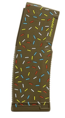 Magazine, AR-15, 5.56, Mod-A, Coyote, Maple Bar Sprinkle Donut, 30-rd