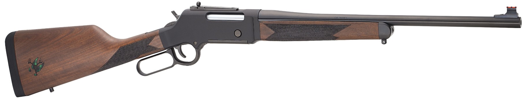 H14 Long Ranger Big Woods Carbine, .308 Win/7.62x51, 18.5", Engraved, Blued, Wood, 4-rd