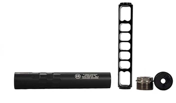 Hush Point 22 Silencer, 1/2x28 DT, Black