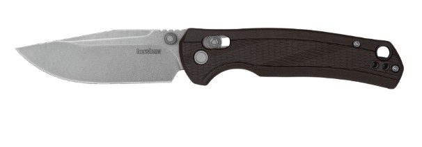 Maneuver, 3.15", Pocketknife, Stonewash, Black, Manual Open