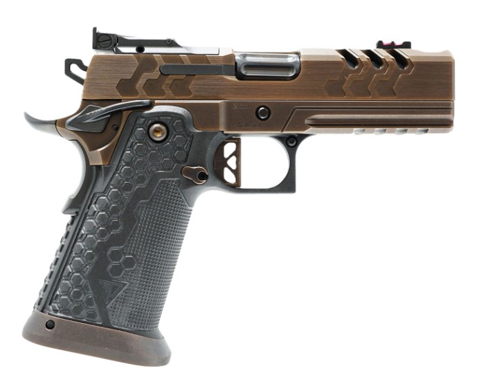 2K11 Pro Comp Royal, 9mm, 4.25", OR, TAG Fiberlok 2, Bronze, Black, (2) 19-rd