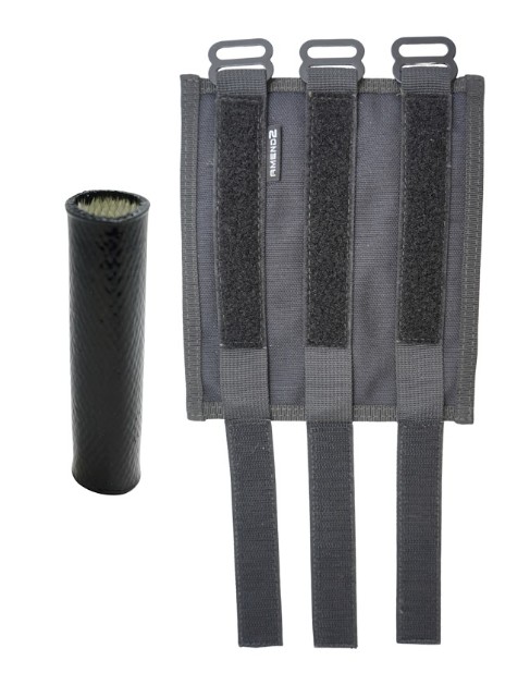 Hi-Temper Suppressor Cover-V1, 6", Black