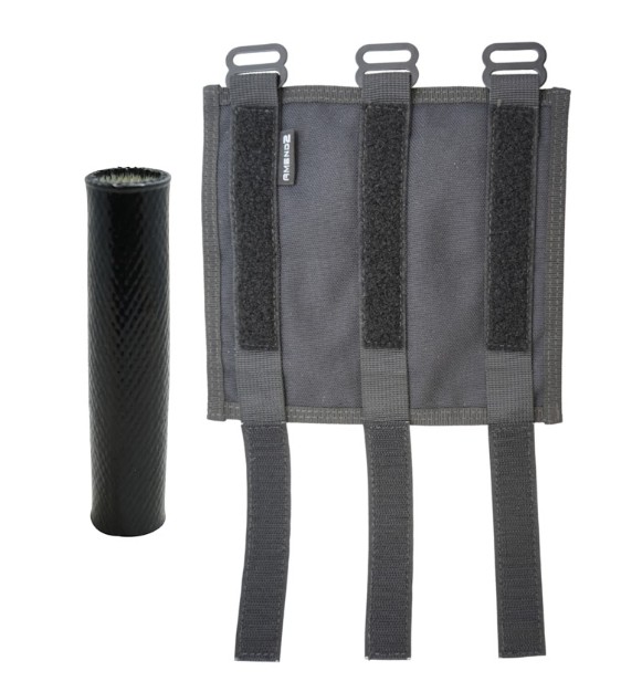 Hi-Temper Suppressor Cover-V1, 7.5", Black