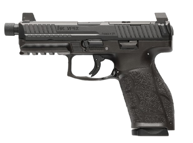 VP9A1 X Tac, 9mm, 4.7" TB, OR, NS, Black, (1)17-rd & (1) 20-rd