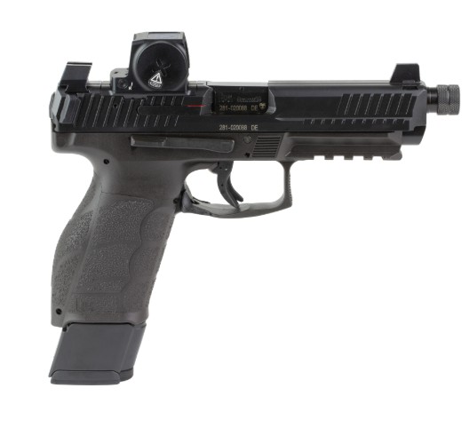 VP9A1 F Tac, 9mm, 5.12" TB, Vortex Defender-CCW, Black, (1) 17-rd & (1) 20-rd