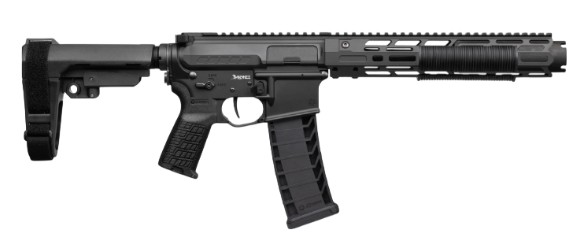 Zeroed Banshee Pistol, Mk4, 9mm, 6.5" TB, RipBrace, Black, 33-rd