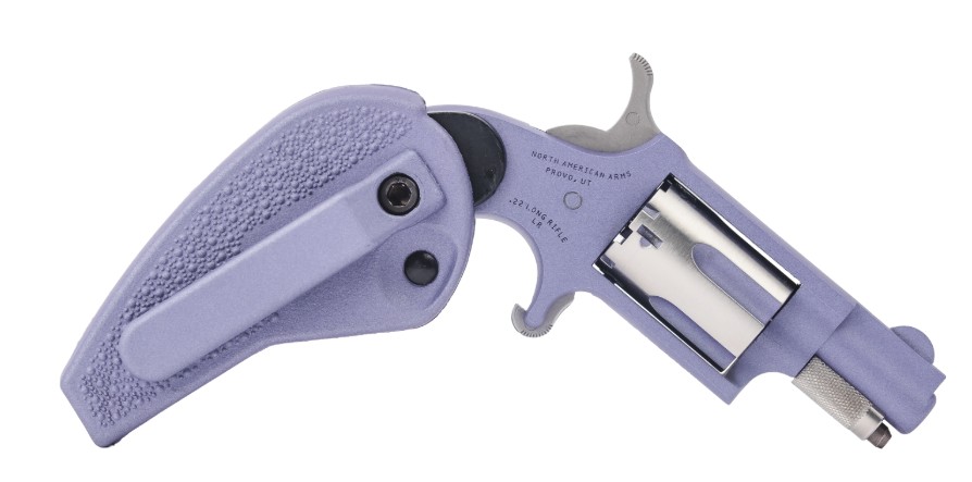 Mini-Revolver Orchid, .22 LR, 1.13", Stainless, Crushed Orchid, 5-rd