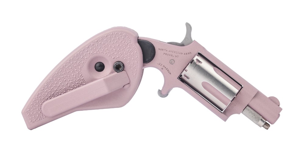 Mini-Revolver Rose, .22 Mag, 1.13", Stainless, Pink Champagne, 5-rd