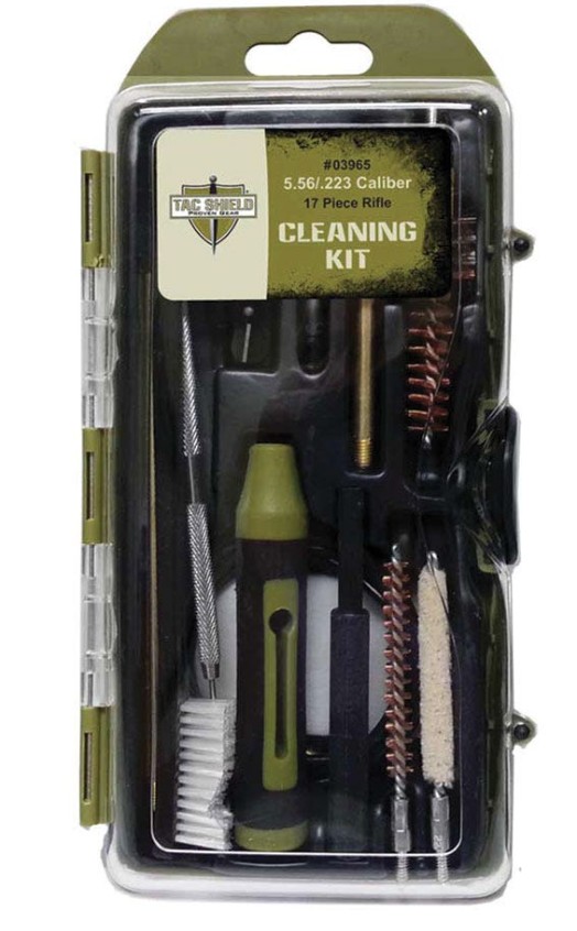 AR15 Rifle Cleaning Kit, 5.56/.223, 17 Pc