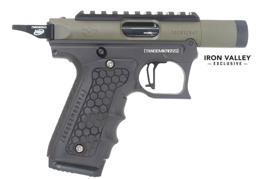 Ruger Mark IV 22/45, .22LR, 3" TB, OR, ODG, Black, (2) 10-rd, IVS