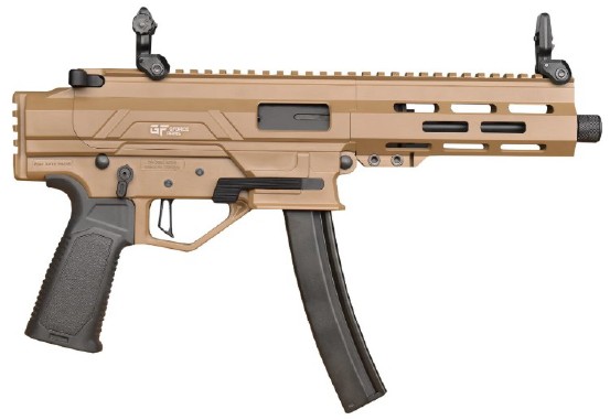 TUSK9, 9mm, 7.1" TB, M-LOK, Black, 30-rd MP5 Pattern Mag