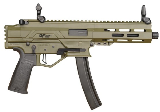 TUSK9, 9mm, 7.1" TB, M-LOK, Black, 30-rd MP5 Pattern Mag