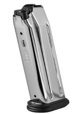 Magazine, 10mm, FN 510, Nickel, Black Base, 15-rd